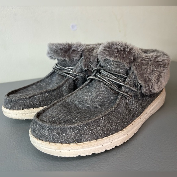 Hey Dude Ankle Boots Britt Lace Up Boot - Girls' Youth Y3 L4 - Picture 12 of 12